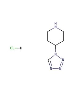 Astatech 4-(1H-TETRAZOL-1-YL)PIPERIDINE HCL; 1G; Purity 98%; MDL-MFCD09271814